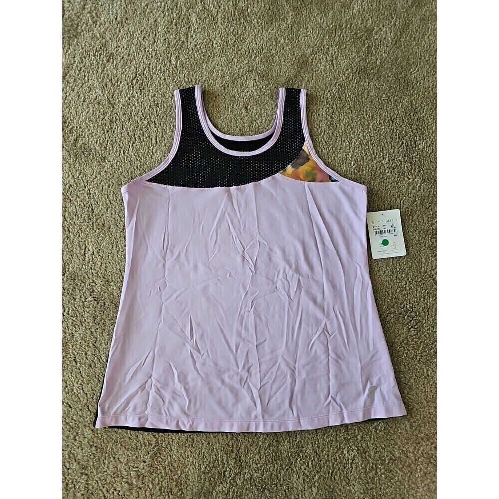 Sofiabella Lavender Tennis Tank Top Style Ace XL